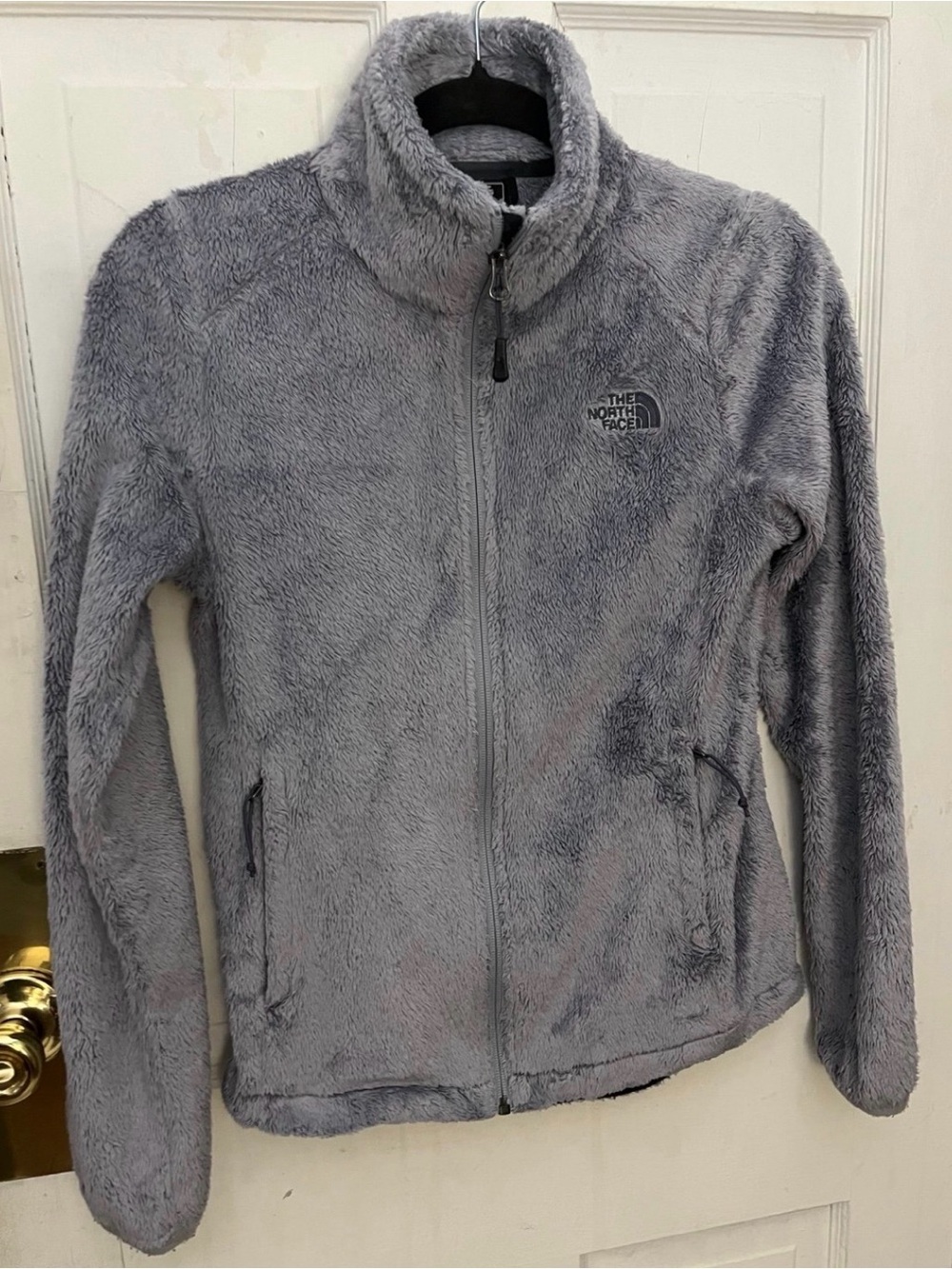 The North Face Women's Gray Plush Fleece Jacket